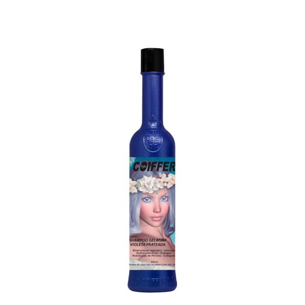 Shampoo Gelatina Violeta Prateada 300ml