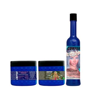 KIT CLIENTE VIOLETA PRATEADA COIFFER (3UNIDADES)