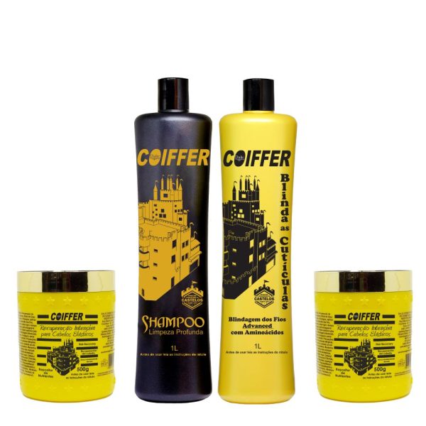 Kit Profissional Blindagem Coiffer